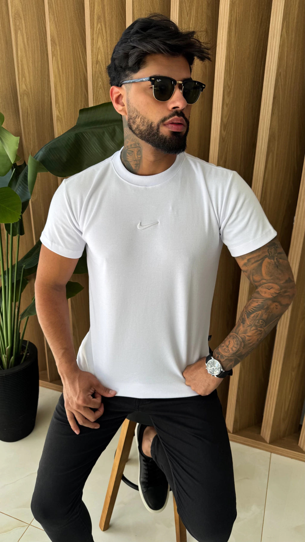 CAMISETA NIKE - TOTAL WHITE