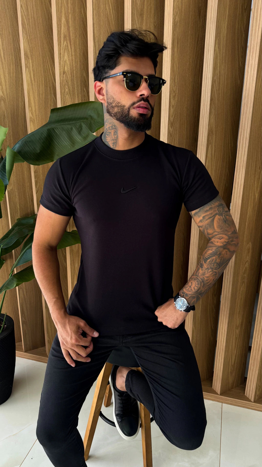 CAMISETA NIKE - TOTAL BLACK
