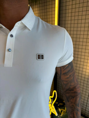 GOLA POLO BOSS PREMIUM - BRANCA
