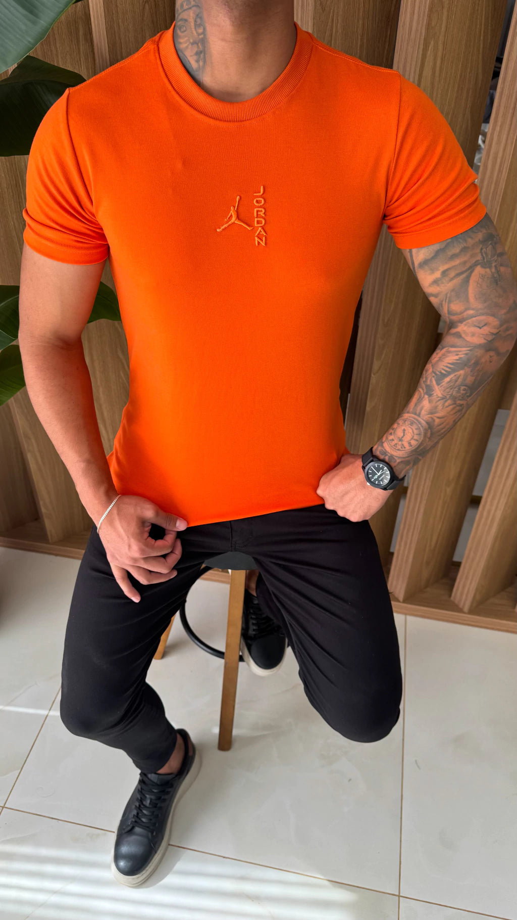 CAMISETA NIKE JORDAN - LARANJA