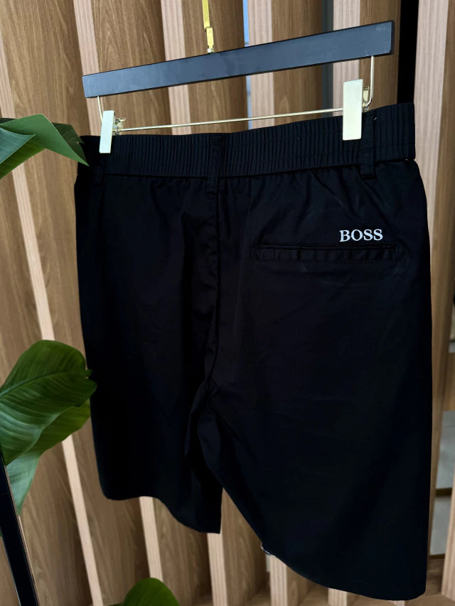 BERMUDA ALFAITARIA BOSS PREMIUM - PRETA